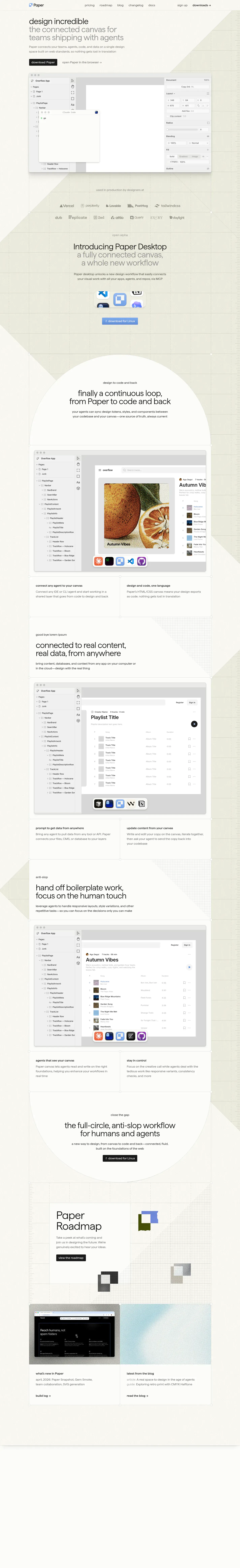 Desktop capture of Paper